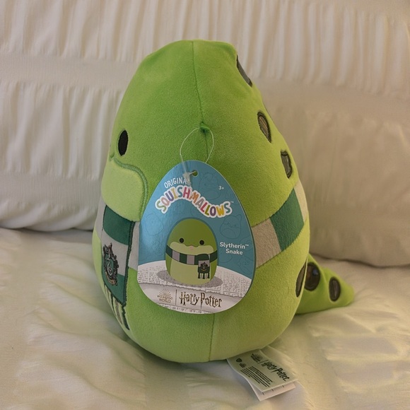 NWT 8 inch Harry Potter Slytherin Snake Squishmallow - Picture 3 of 9